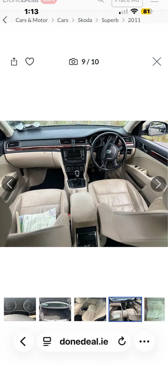 Skoda superb 2011 CHECK DESCRIPTION - Image 3
