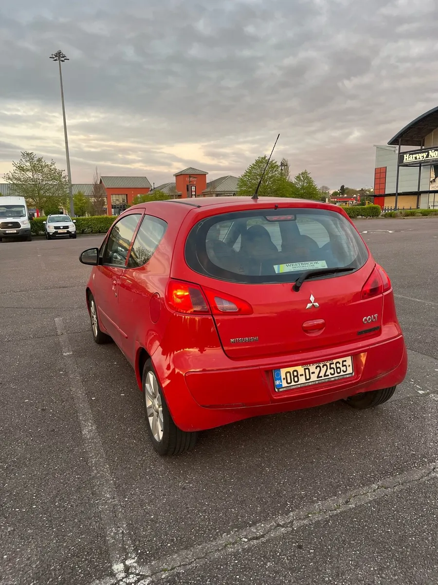 2008 Mitsubishi colt NCT 7/27 - Image 3