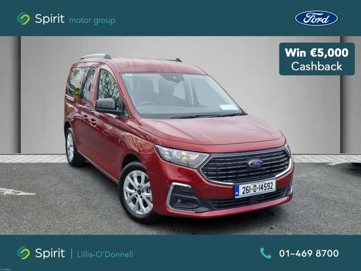 Ford Transit Connect 1.5L EcoBoost 115PS auto Tita - Image 1