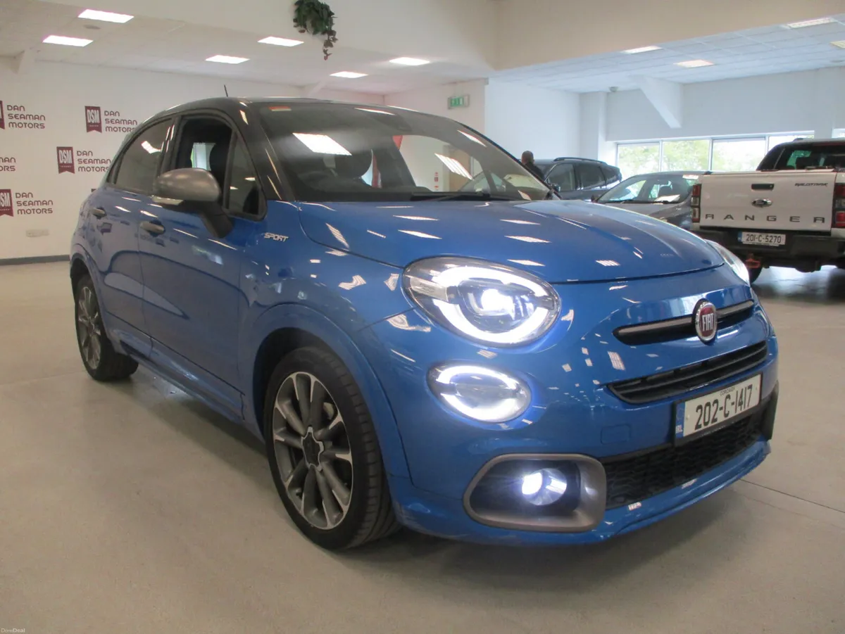 Fiat 500X SPORT 1.0 PETROL 2020-LEATHER-CAMERA - Image 3