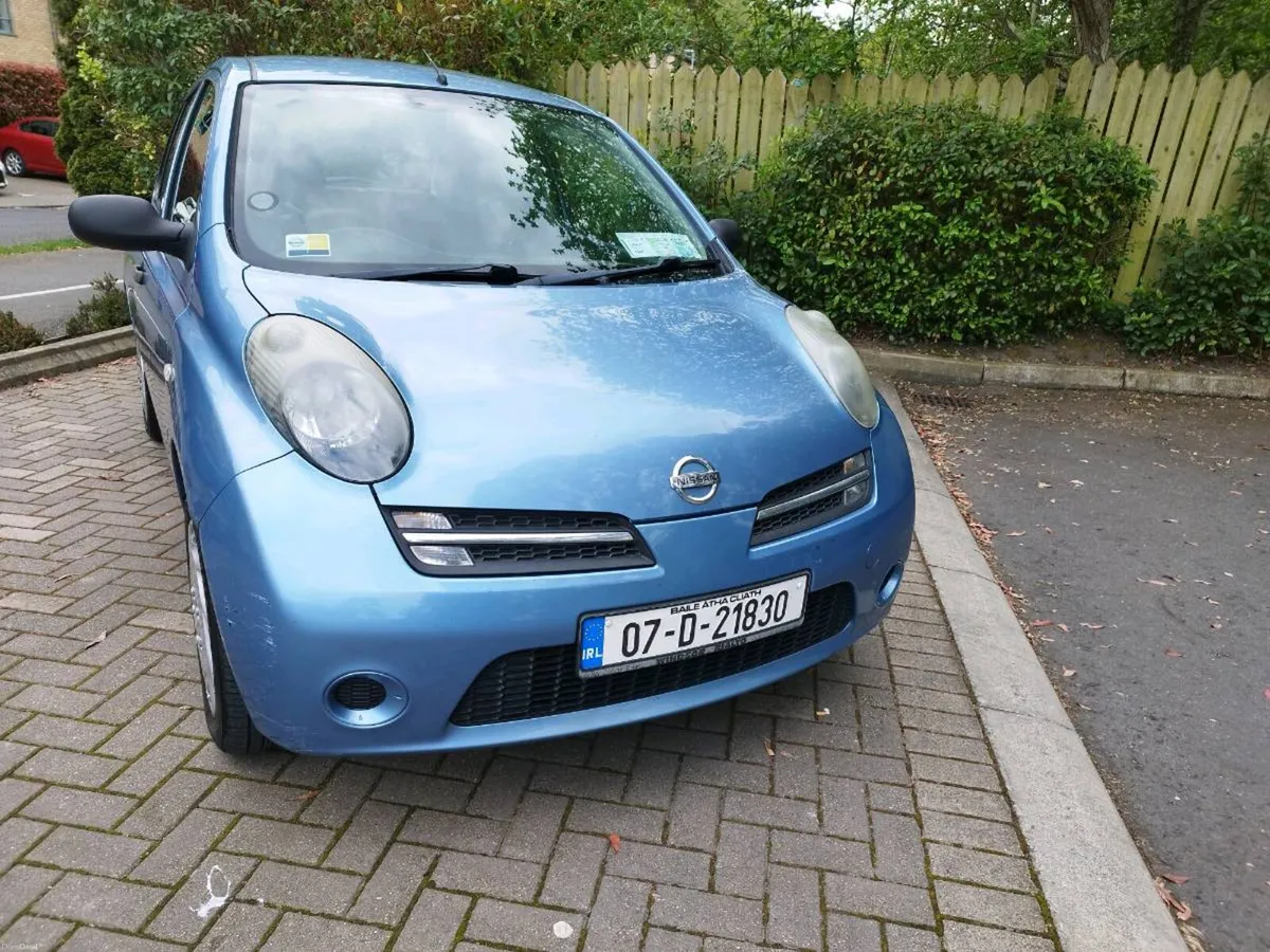 07 Nissan Micra 1.2 NCT till 10/26 - Image 4
