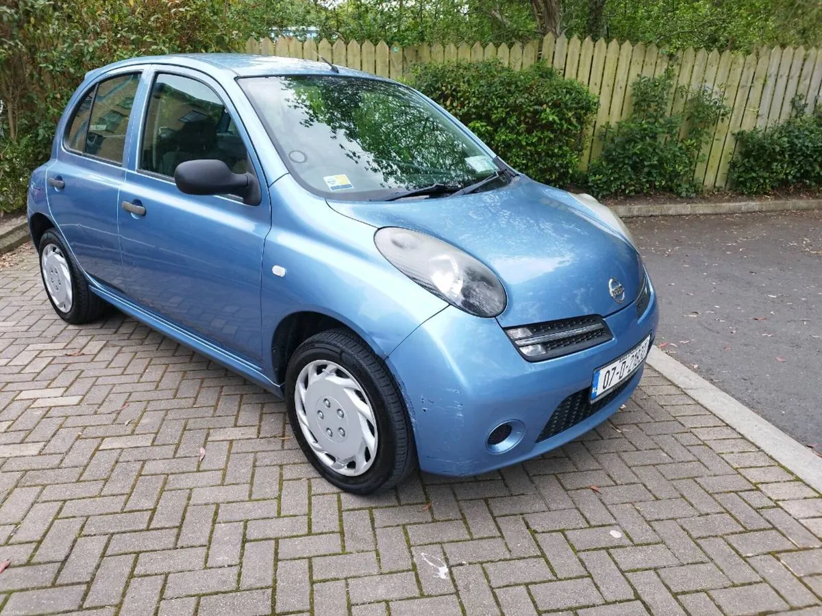 07 Nissan Micra 1.2 NCT till 10/26 - Image 1