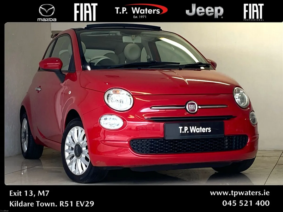 Fiat 500 1.2 - RETRACTABLE ROOF - SAME DAY FINANCE - Image 1