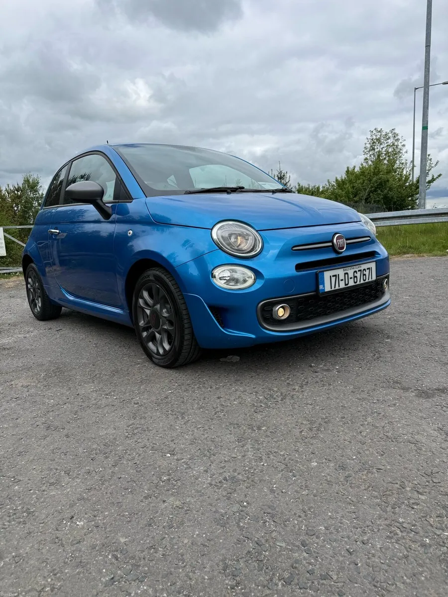 Fiat500s 1.2 69bhp Miami blue - Image 4