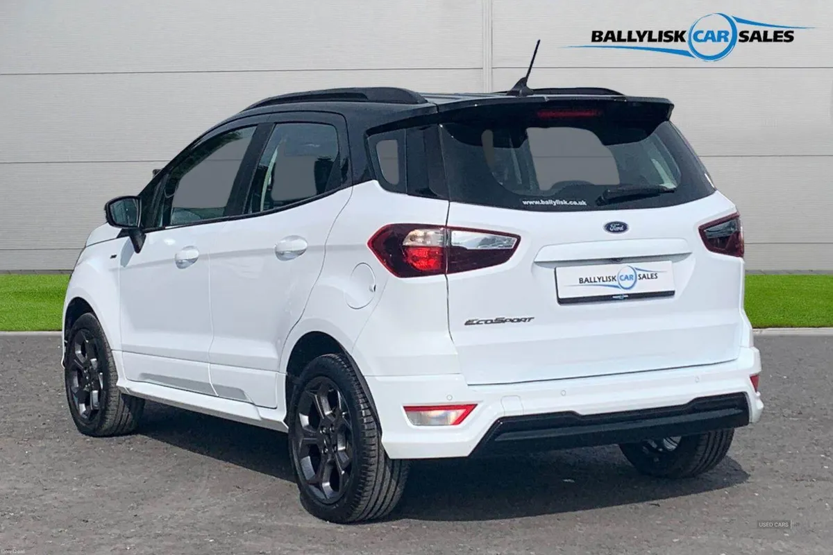 Ford EcoSport 1.0T 125PS ST-Line in White with onl - Image 2