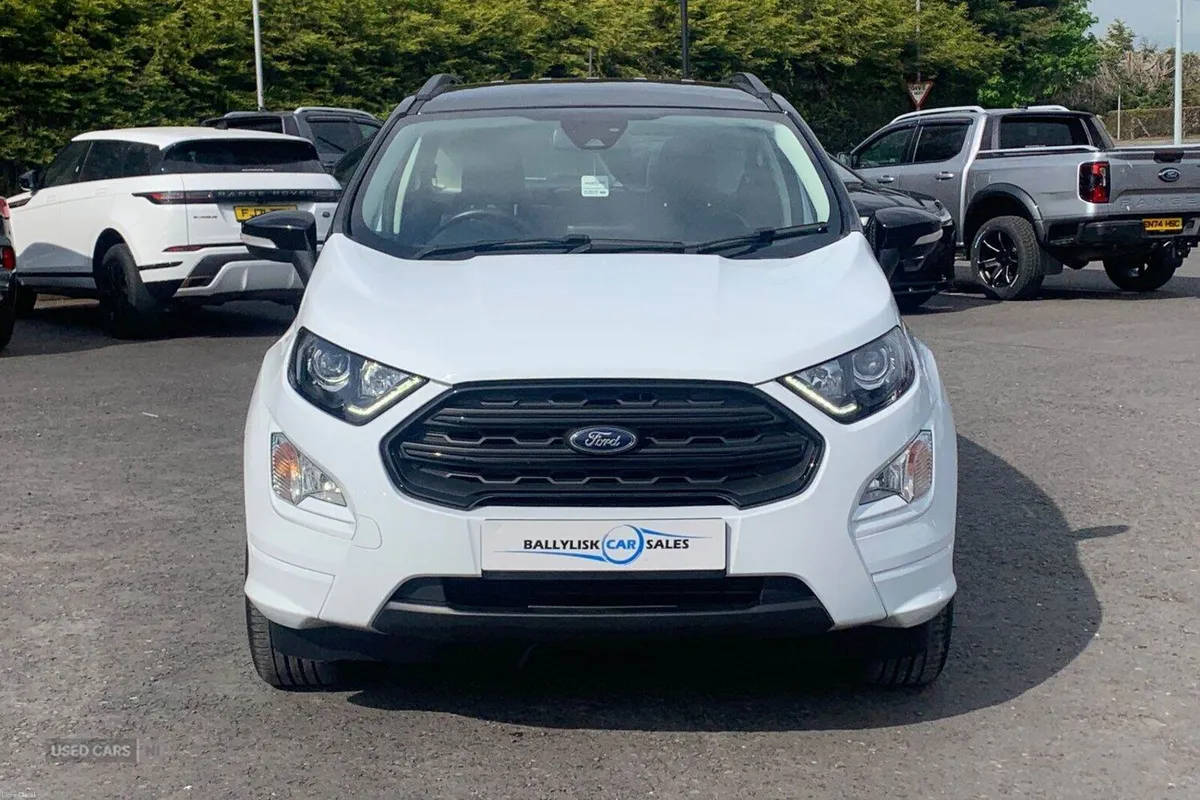 Ford EcoSport 1.0T 125PS ST-Line in White with onl - Image 4
