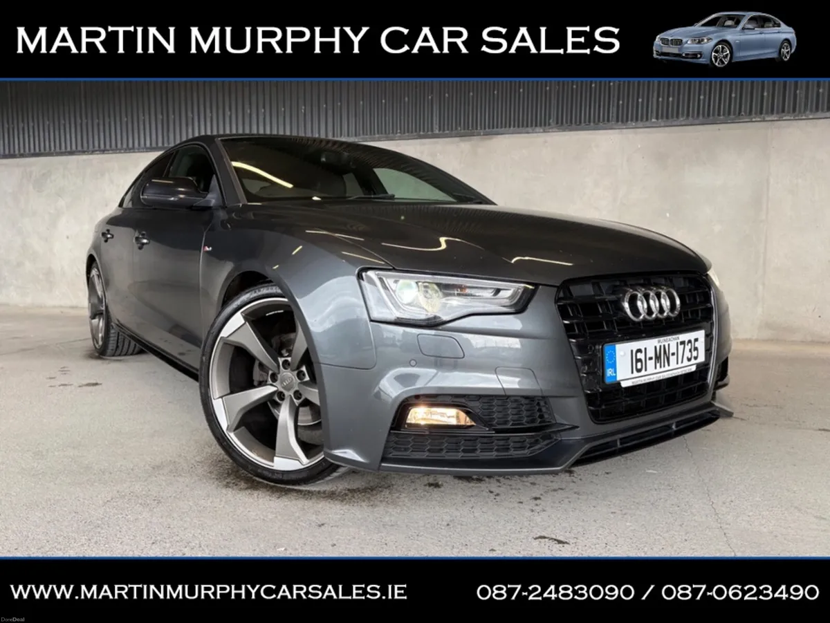 Audi A5 2.0 TDI 190 BHP BLACK EDITION PLUS AUTO - Image 1