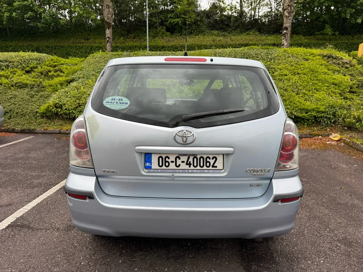 Toyota Corolla Verso, Diesel, New NCT 02/27 - Image 4