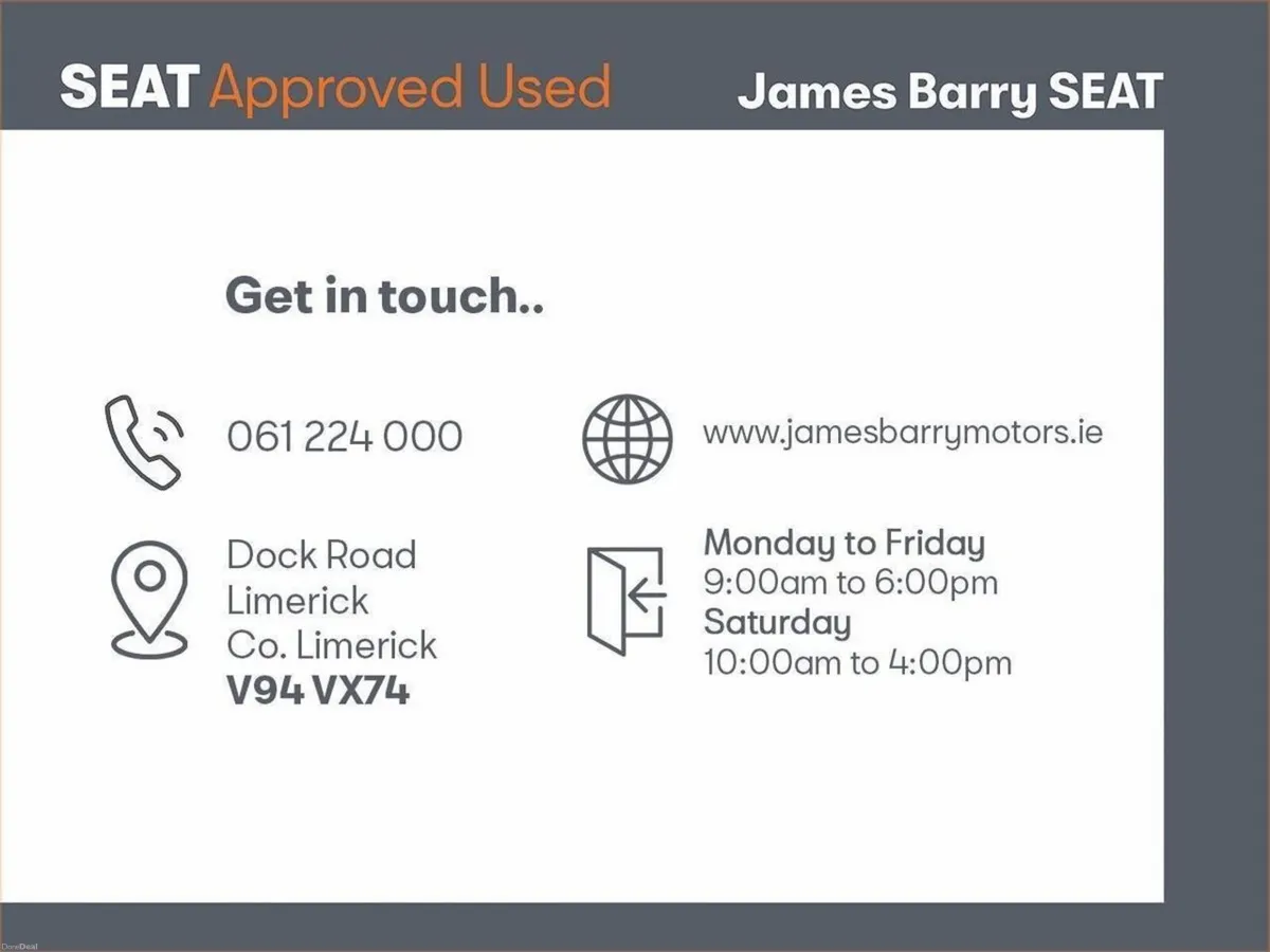 SEAT Ibiza ** SAVE €3,000** JAMES BARRY MOTORS 061 - Image 4