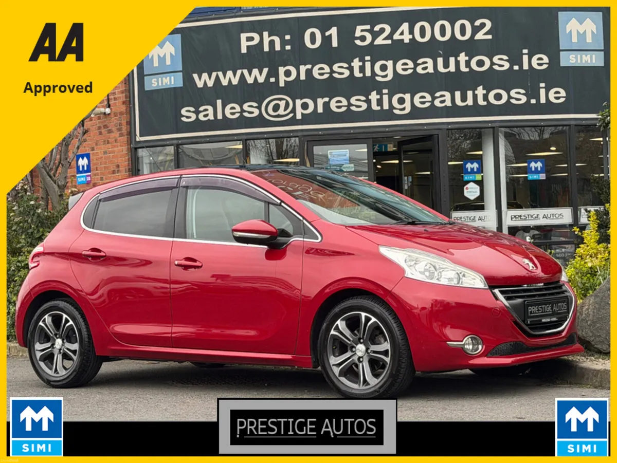 Peugeot 208 1.2 PETROL AUTO PAN ROOF *CAR ID 53* - Image 1