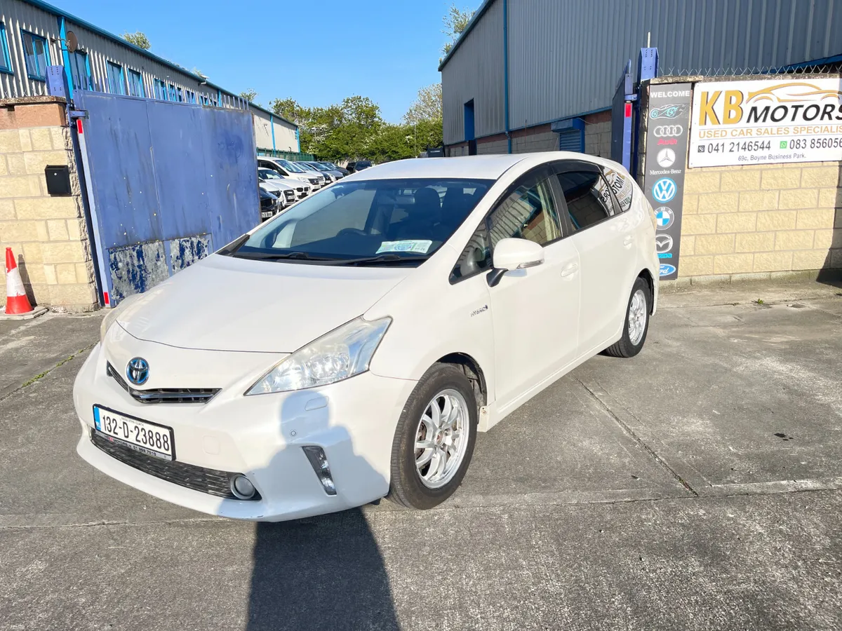 2013,Toyota Prius Zvw40w 7S 5DR Auto, New Nct - Image 1