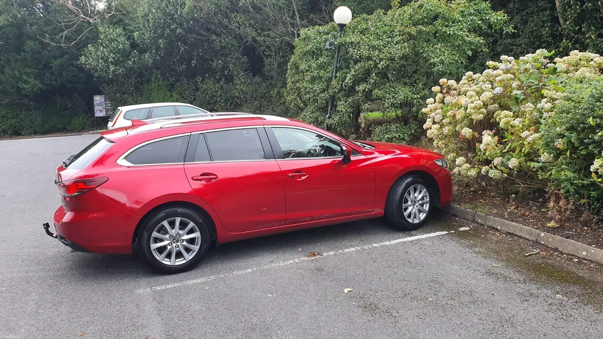 Red Mazda 6 estate engine needs repair - Image 1
