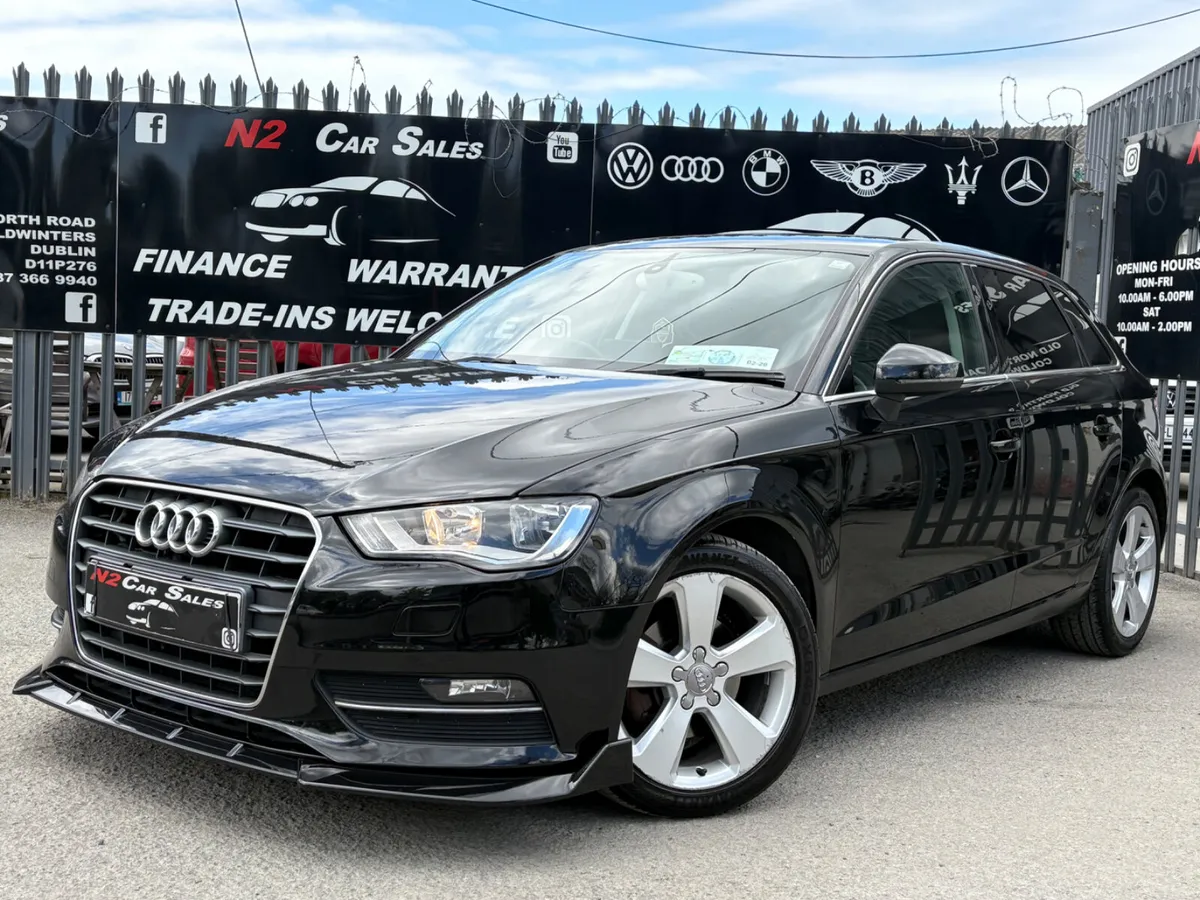 142 Audi A3 1.6tdi, LOW MILES, NEW NCT - Image 1