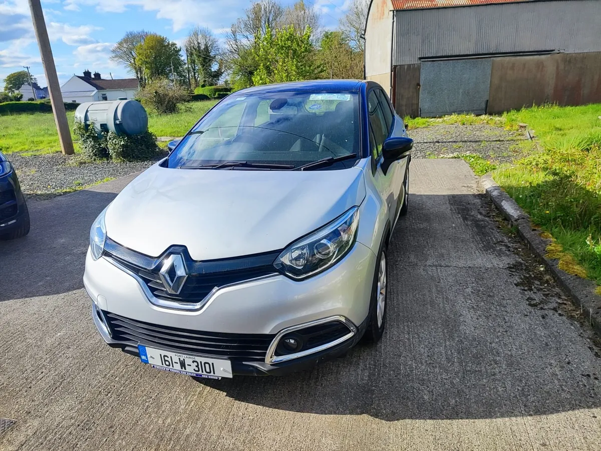 Renault Captur 2016 with NCT (Dealer serviced) - Image 1