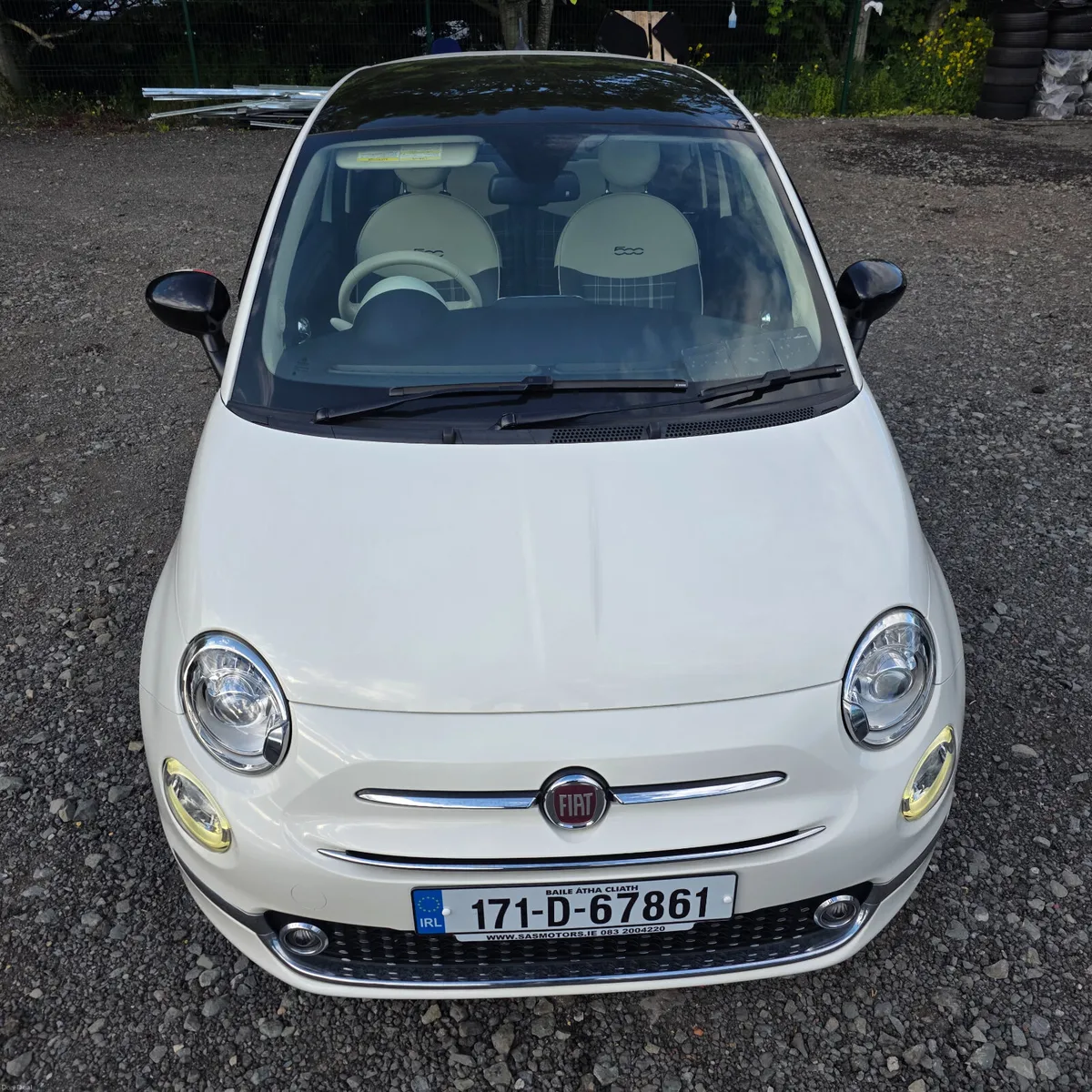 Fiat 500 Automatic 2017 Low Miles Panoramic Roof - Image 3