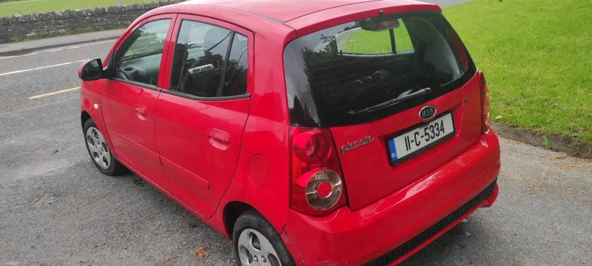 Kia picanto NCT 7-26+Tax 6-26 Year 2011 - Image 2