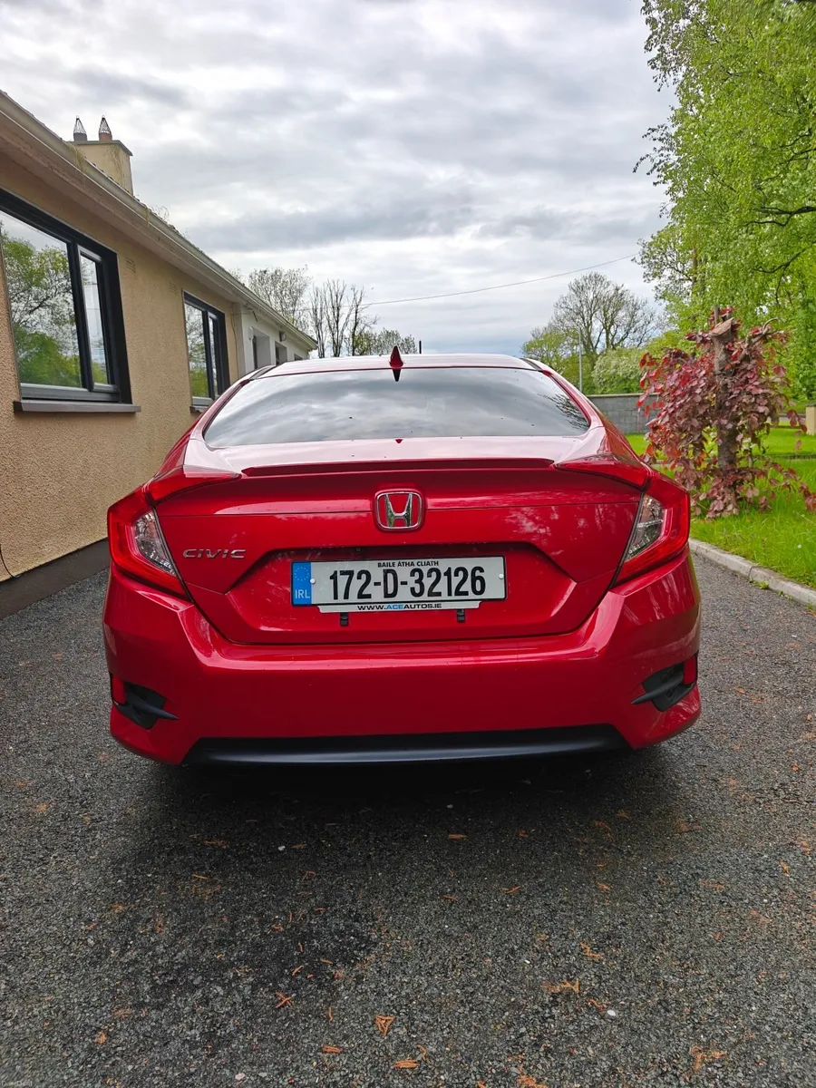 2017 Honda Civic 1.5l Petrol Auto Sedan. NCT - Image 4