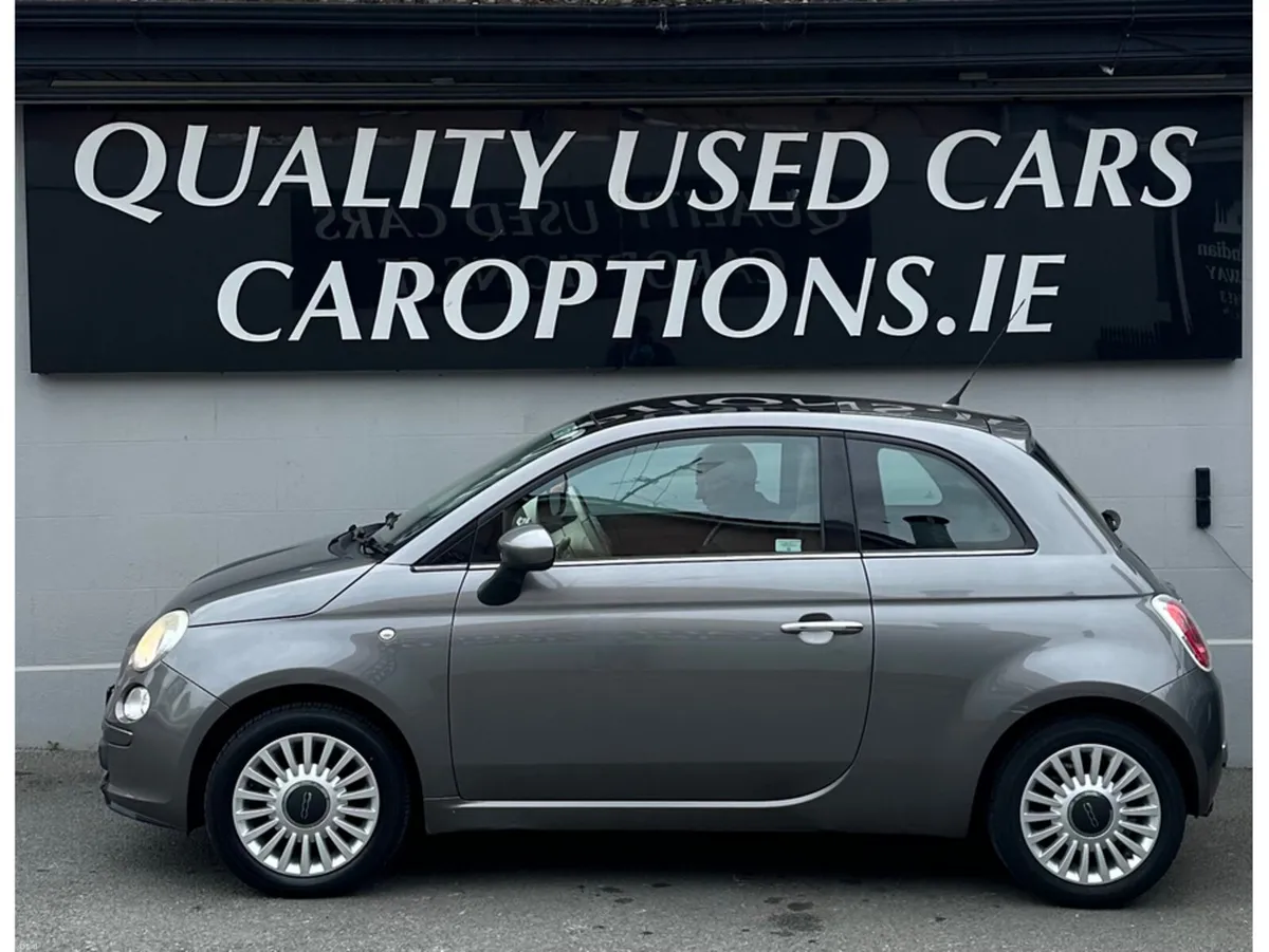 Fiat 500 1.2 LOUNGE 69BHP 3DR//1 YEARS ROAD TAX// - Image 2