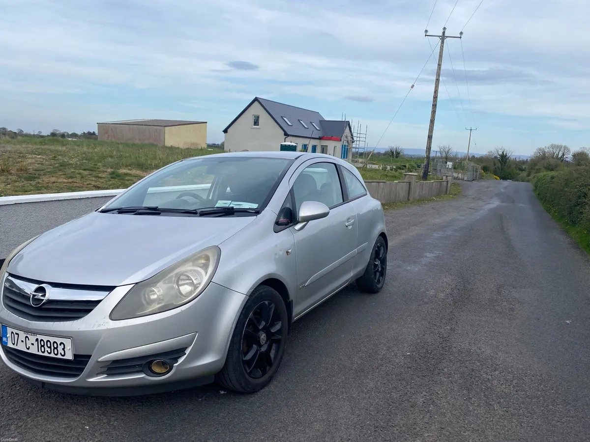 2007 Opel Corsa 1.2Petrol SX 3 Door New NCT - Image 2