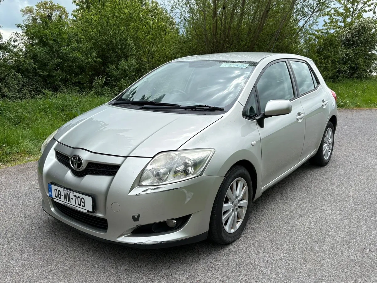 08 Toyota Auris 1.4 Diesel Automatic Nct 12/26 Tax - Image 3