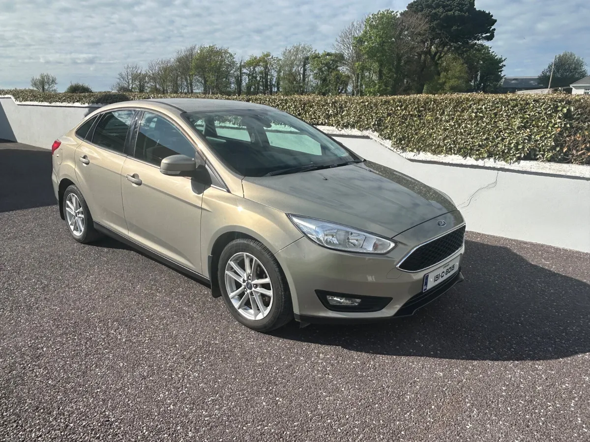 Ford Focus 2015 low miles long NCT - Image 1