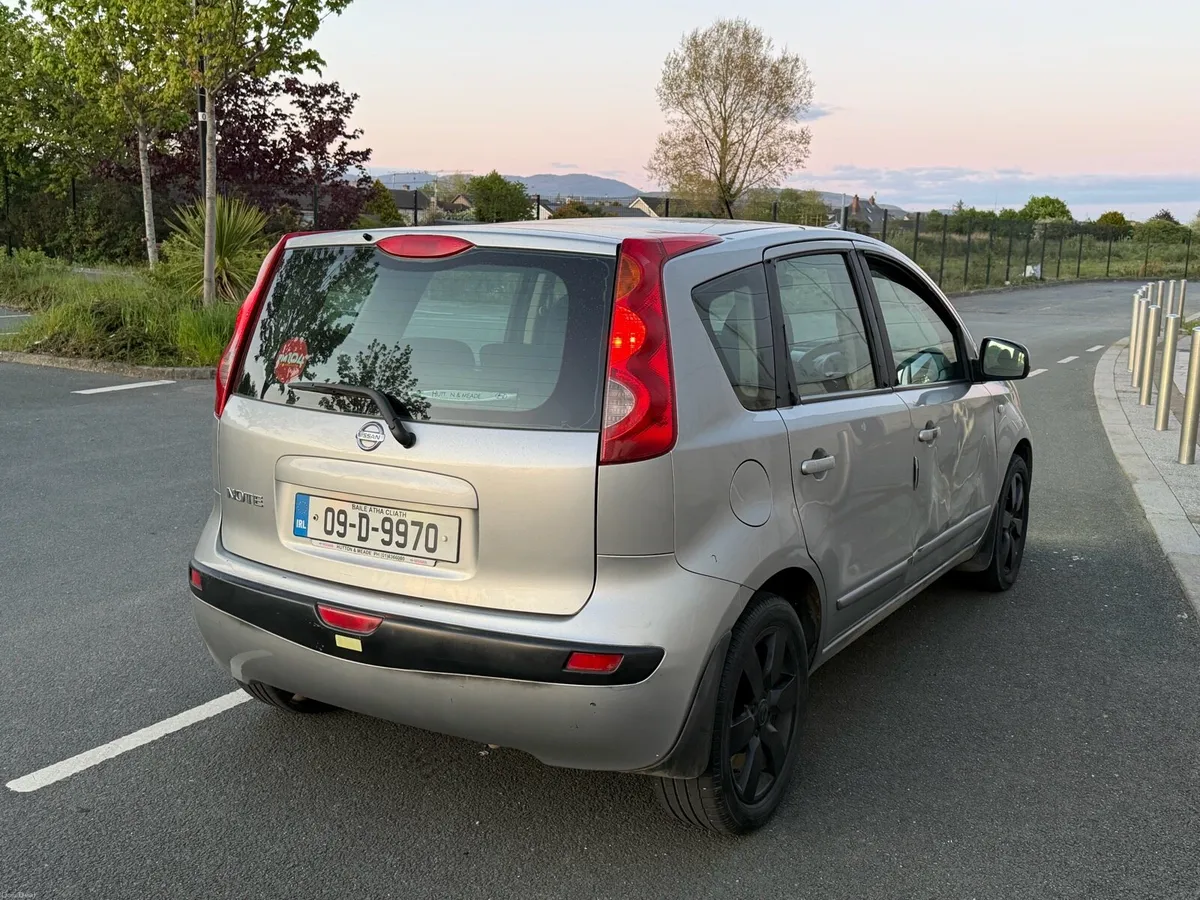 2009 Nissan Note 1.4petrol Nct 03/2027 Manual - Image 4