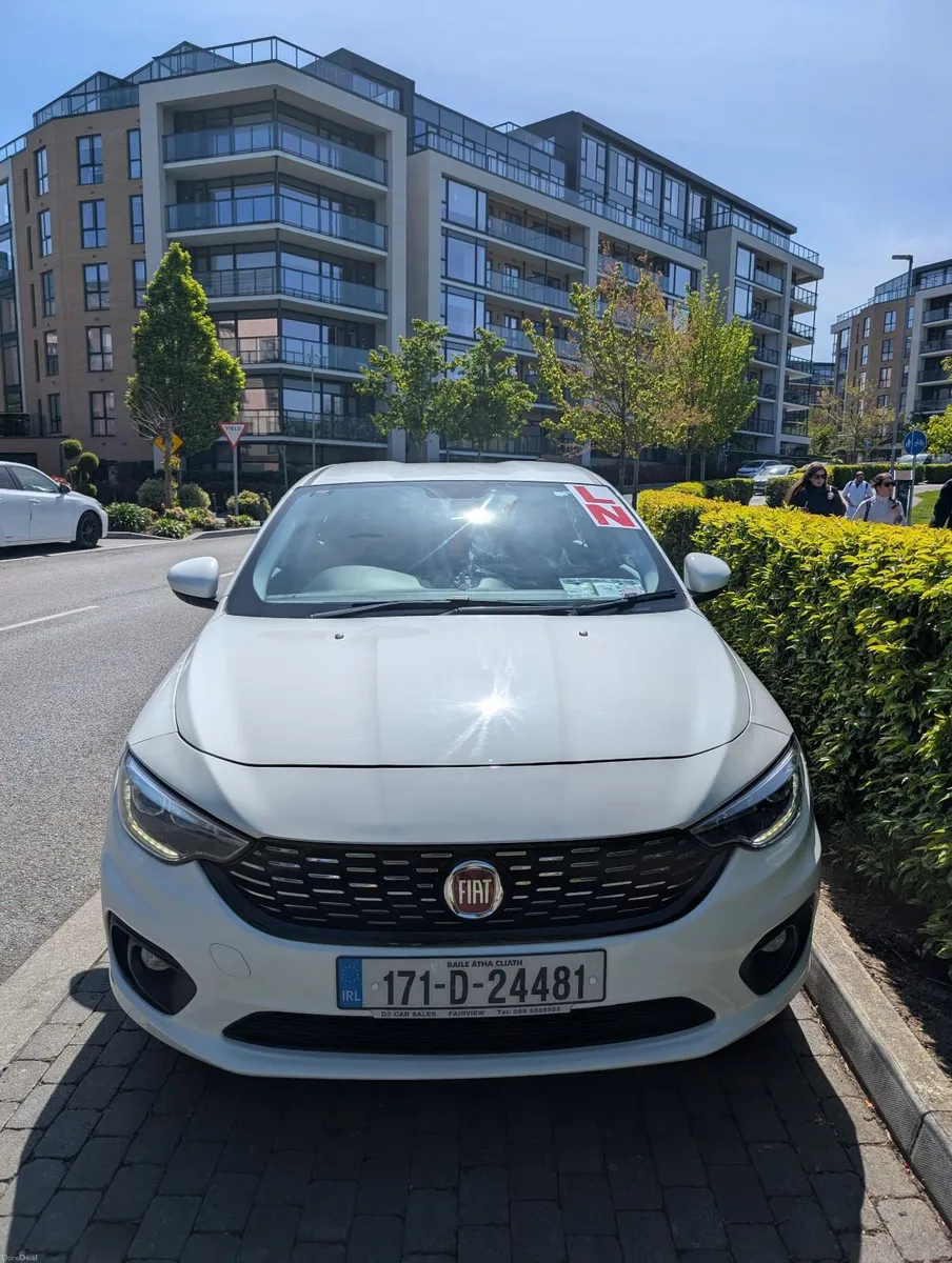 2017 Fiat Tipo - White | New Tyres | Spacious - Image 1