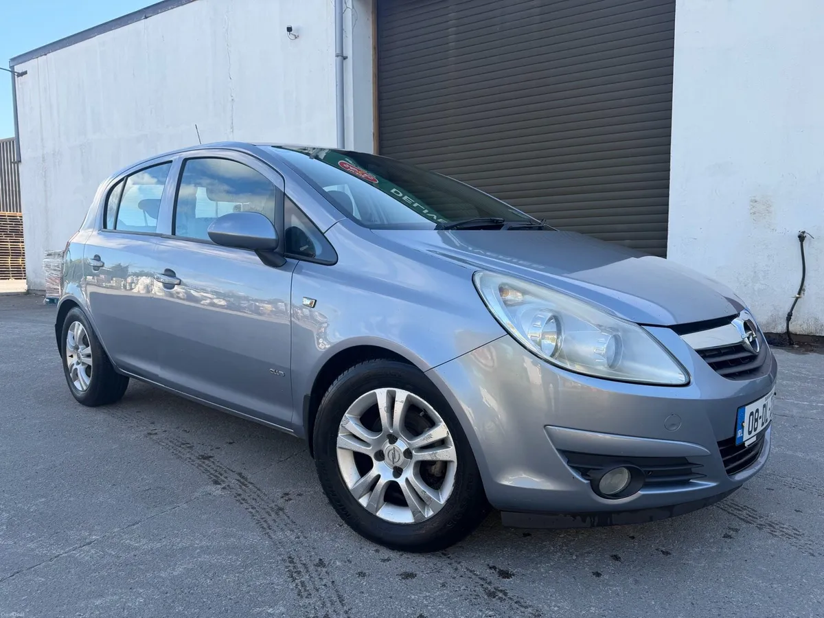 2008 opel corsa  NEW NCT 1.2 diesel - Image 1
