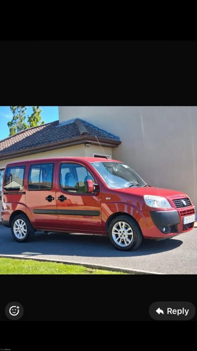 FIAT DOBLO WHEELCHAIR VEHICLE NCTD4/27 - Image 1