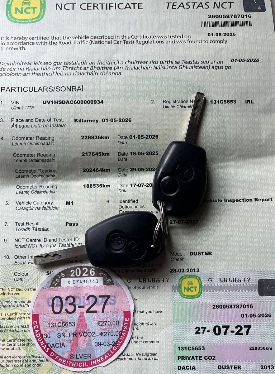 Dacia Duster 1.5 DCI * 1 Owner * NEW NCT AND TAX - Image 2