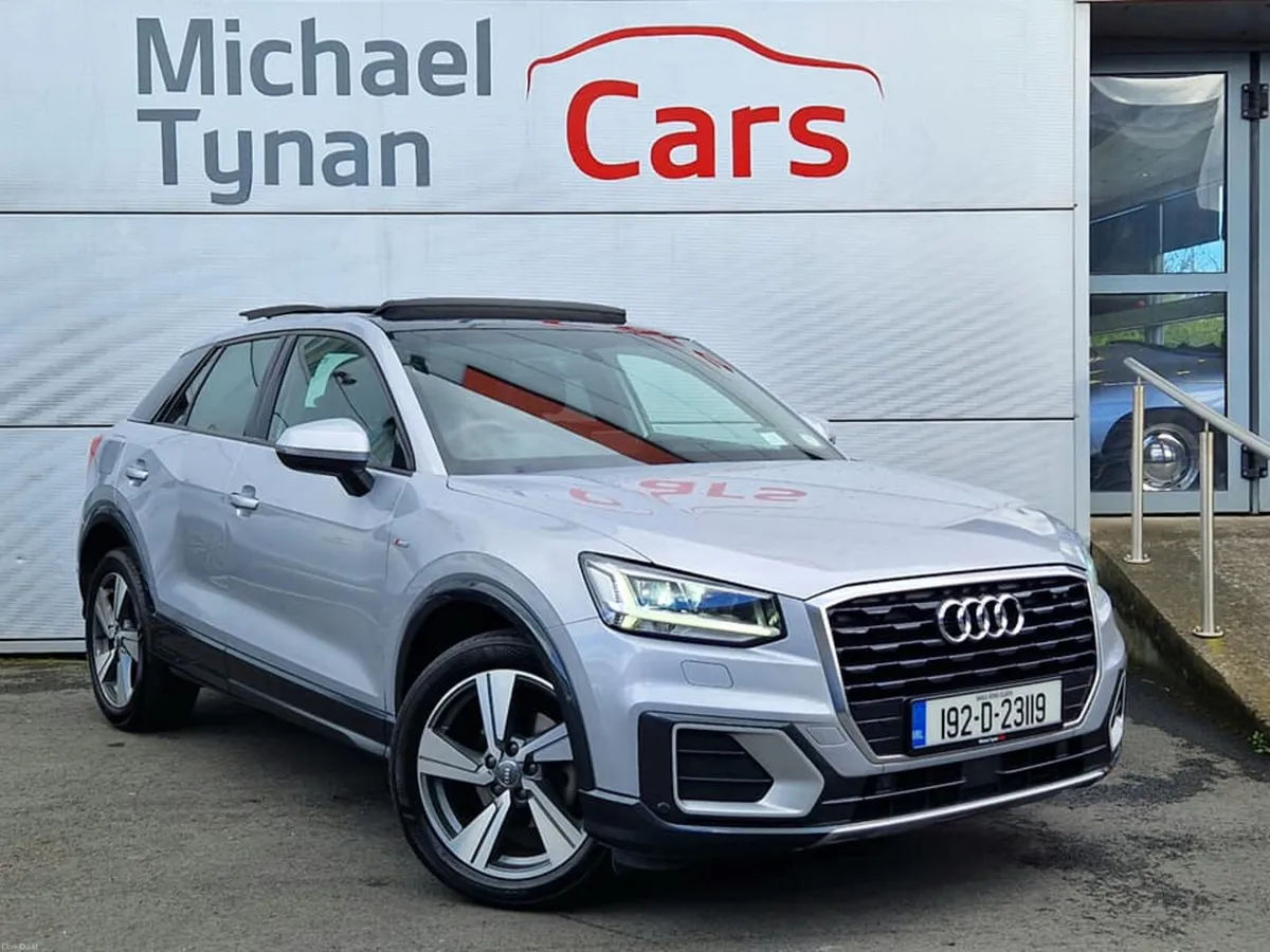 2019 Audi Q2 1.5 Petrol S Line, Sunroof, CarPlay - Image 1