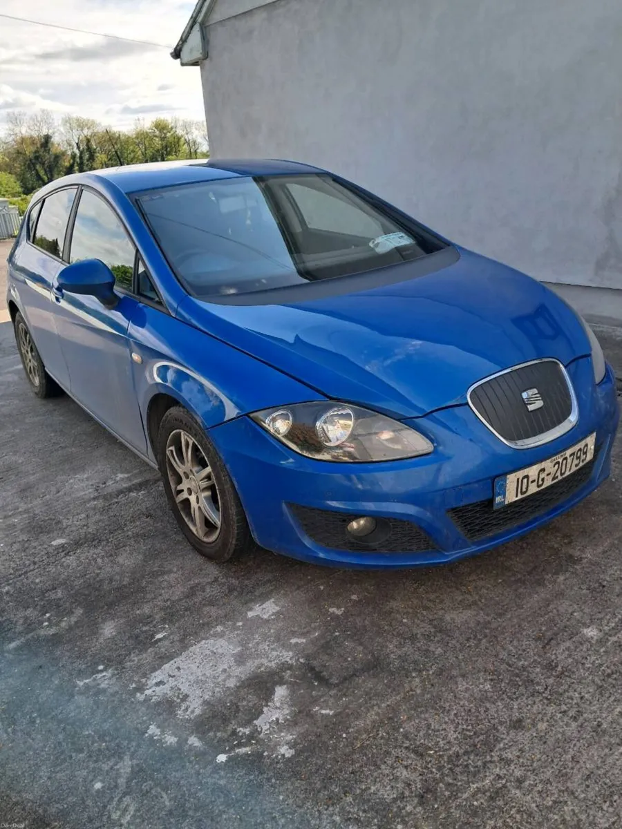 2010 SEAT Leon 1.6 TDI Diesel – Blue - Image 1
