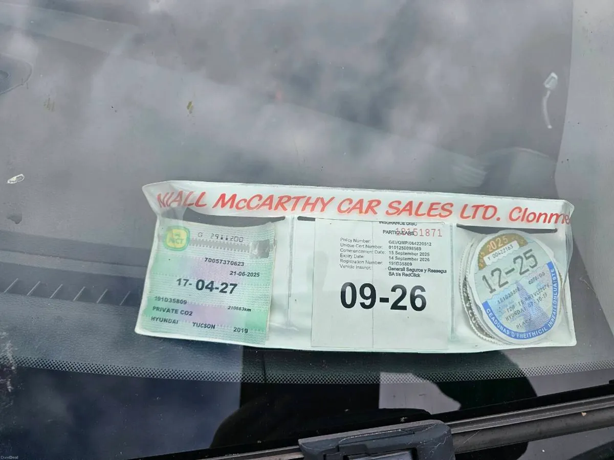 Hyundai Tucson warranty 3 month - Image 3