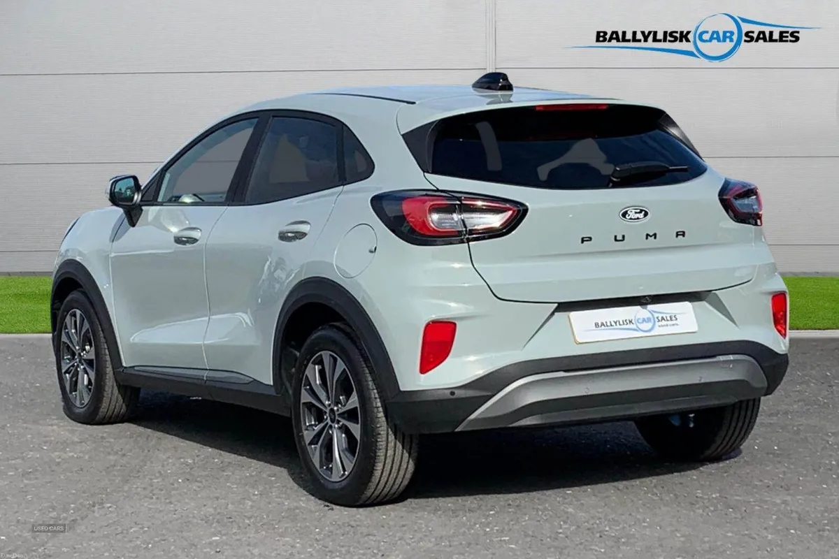 Ford Puma 1.0T 125PS Titanium in Cactus Grey with - Image 2