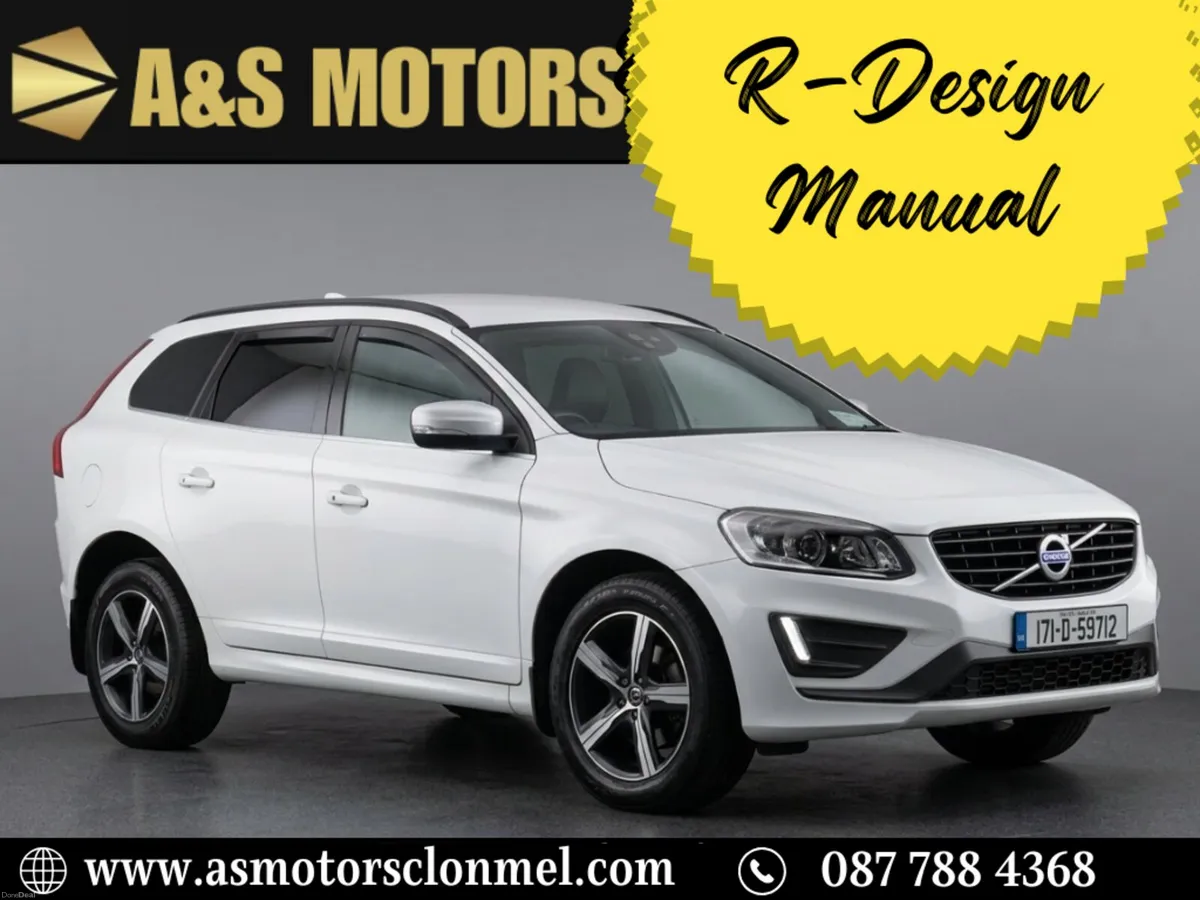 2017 Volvo XC60 R-Design 2.0 D4 NEW NCT - Image 1