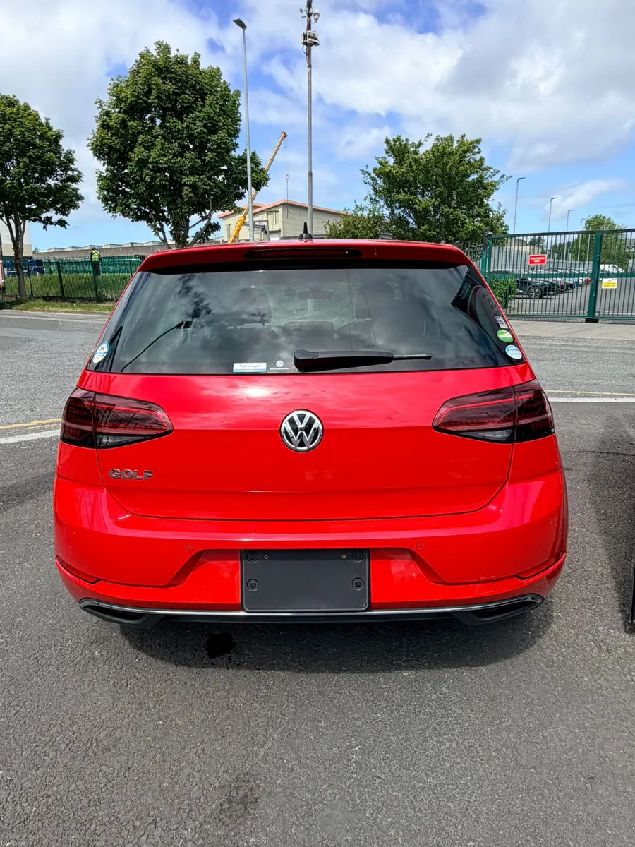 2019 Red Volkswagen Golf - Image 3