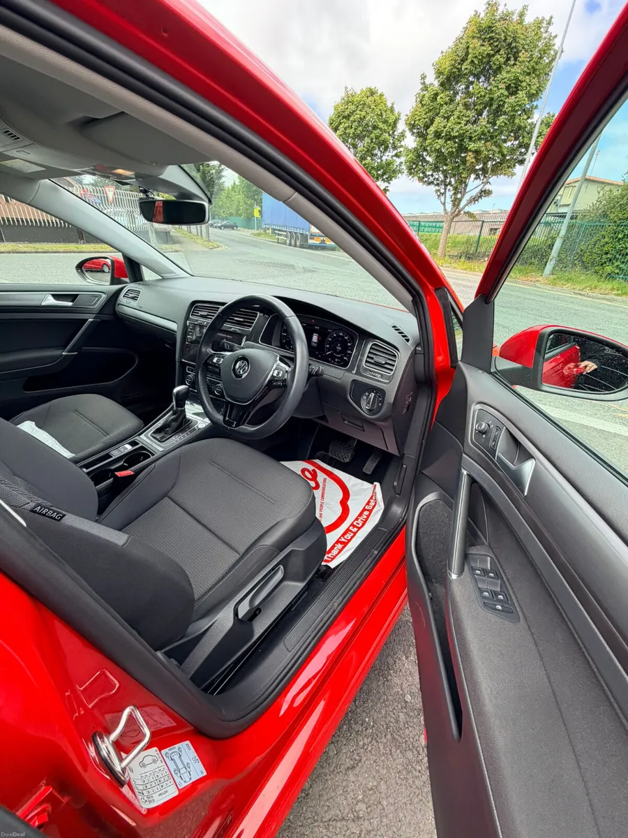 2019 Red Volkswagen Golf - Image 5