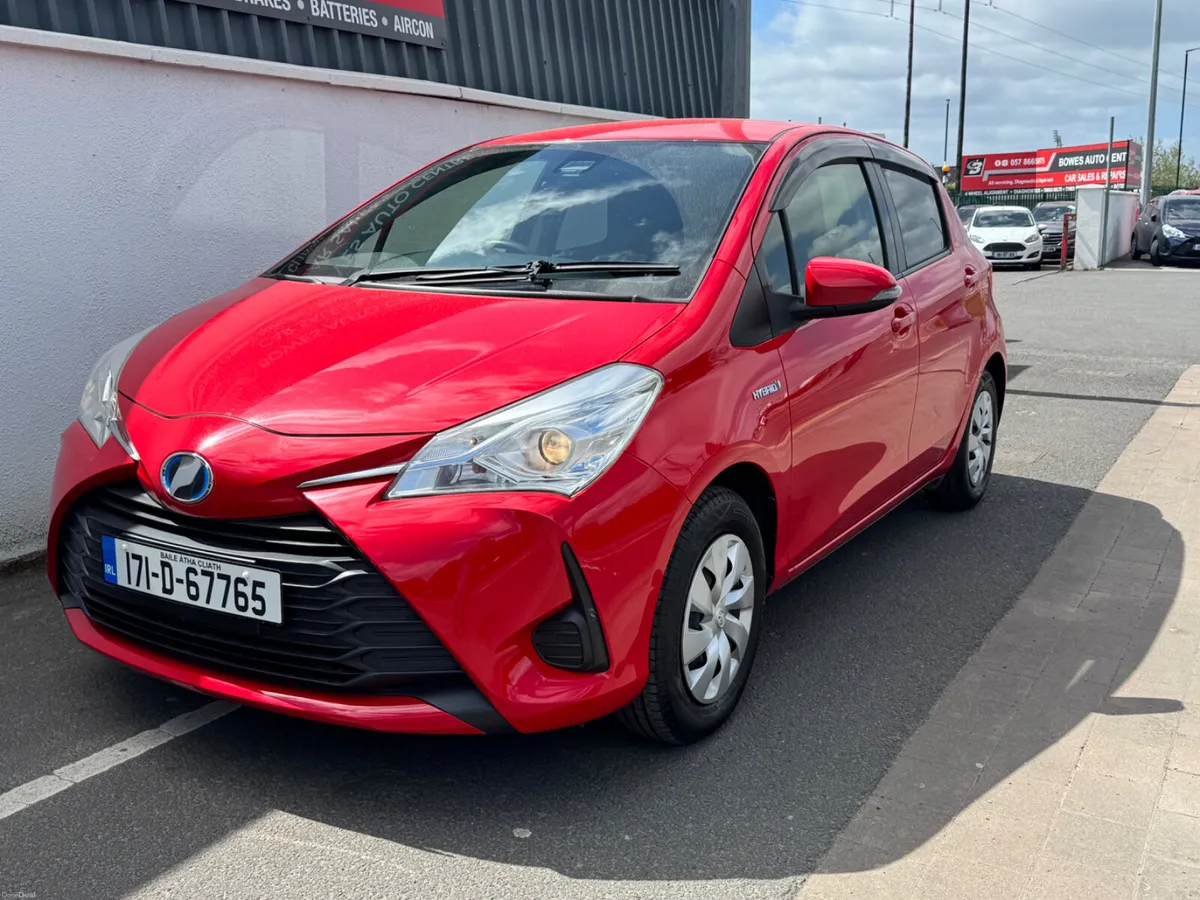 Toyota Vitz 2017 hybrid new nct - Image 1