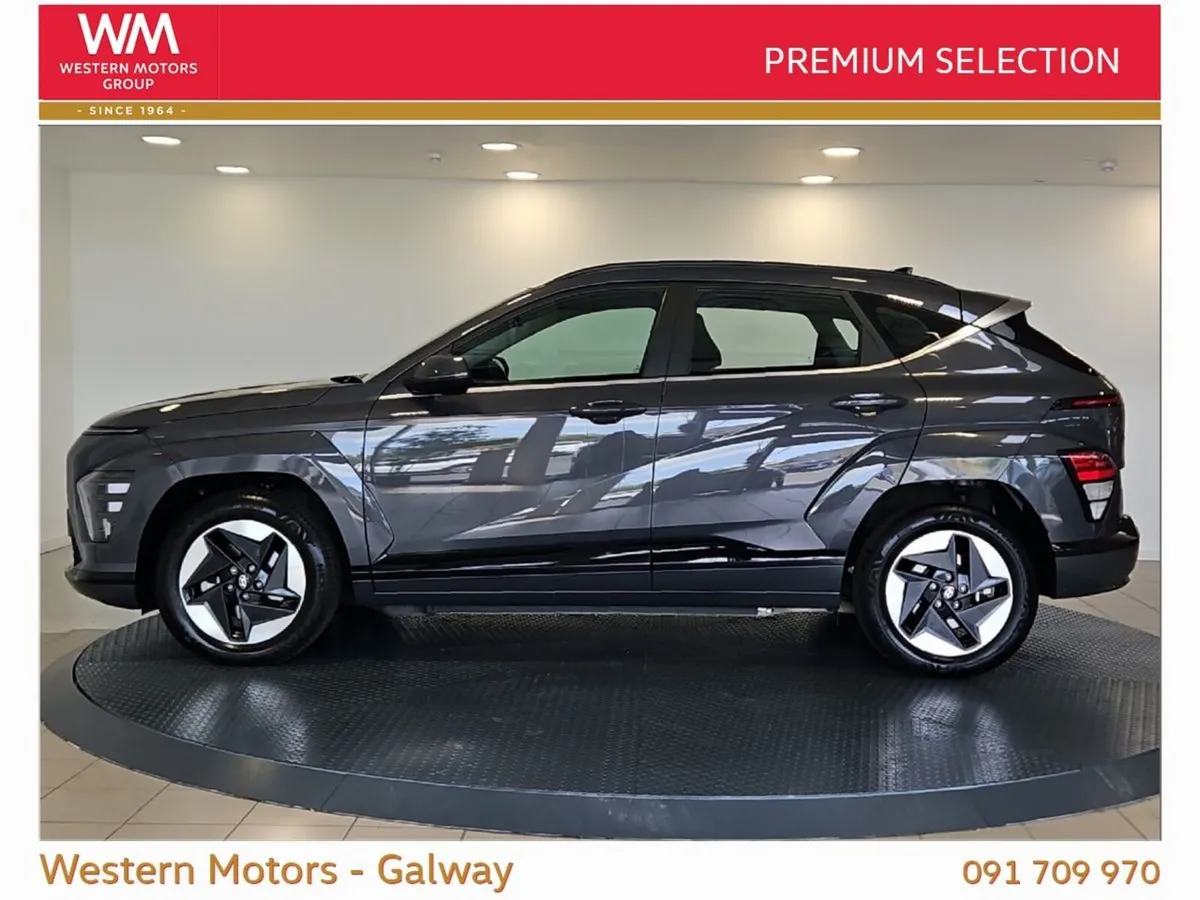 Hyundai KONA Advance Ev 218 Bhp 65.4 kWh, Sat Nav, - Image 3