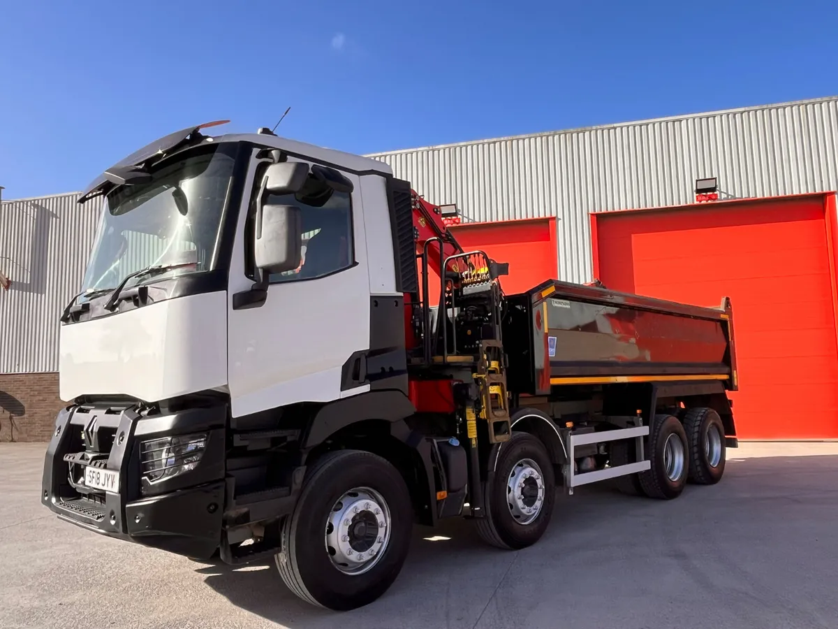 2018  Renault C430 8x4  Grab Loader - Image 4