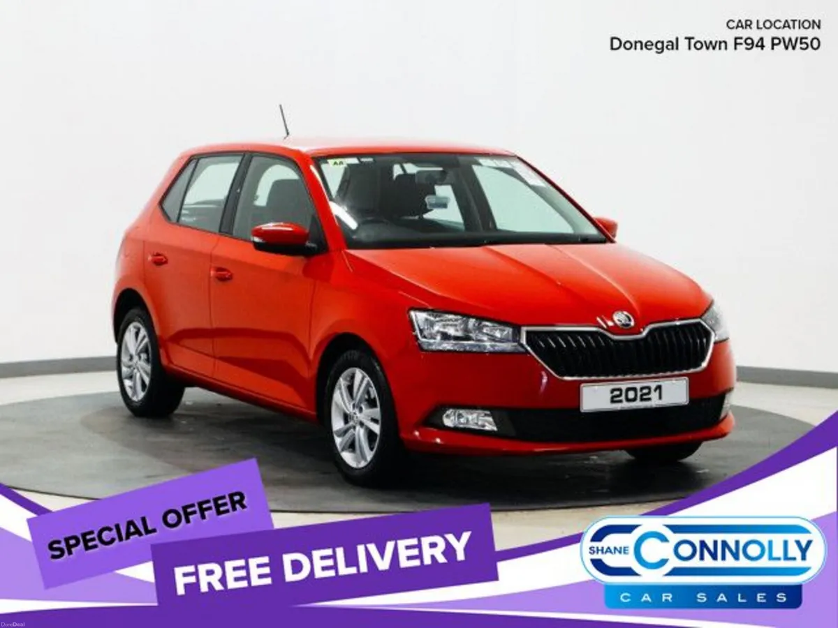 *95* 2021 Skoda Fabia 1.0 AMBITION - Image 1