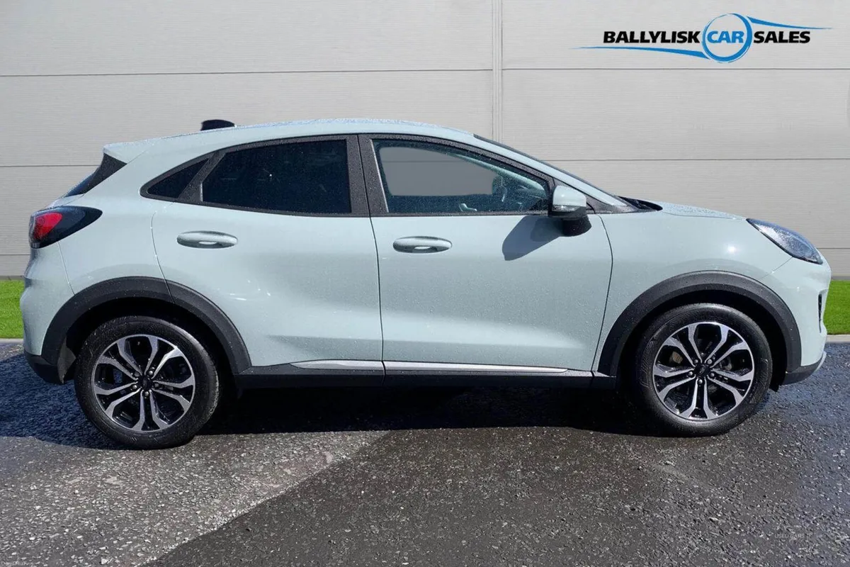 Ford Puma 1.0T 125PS Titanium in Cactus Grey with - Image 3