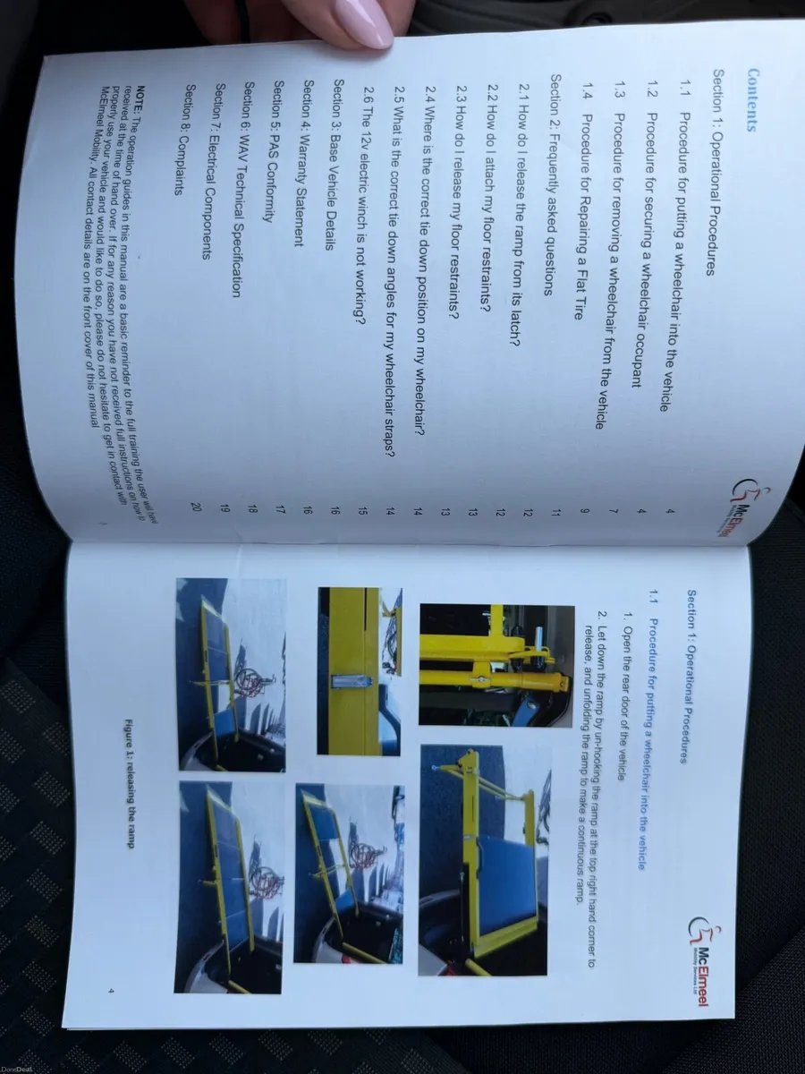 Ford Tourneo custom WAV wheelchair accessible - Image 3