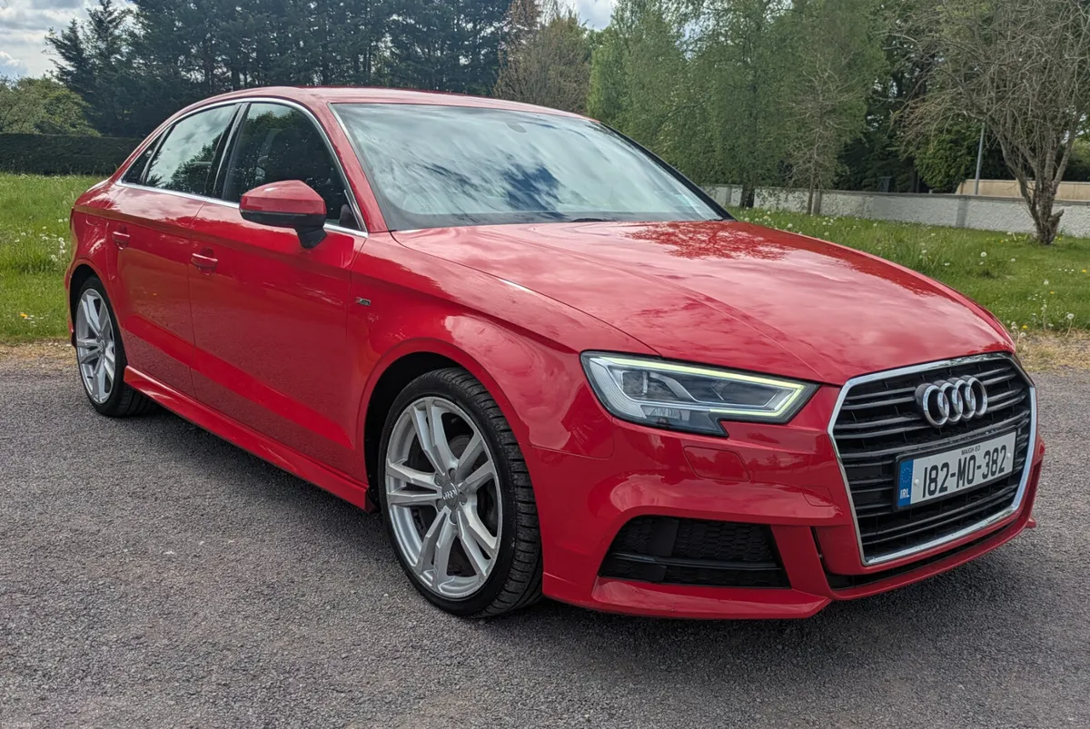 Audi A3 S-line 2018 NEW NCT 07/28 - Image 1