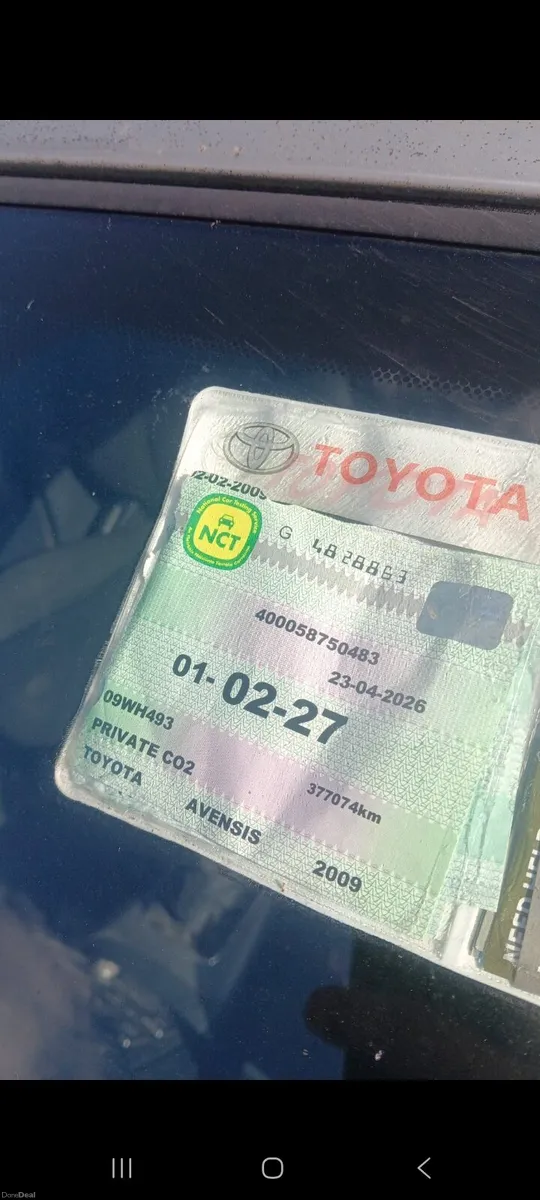 Toyota avensis - Image 4