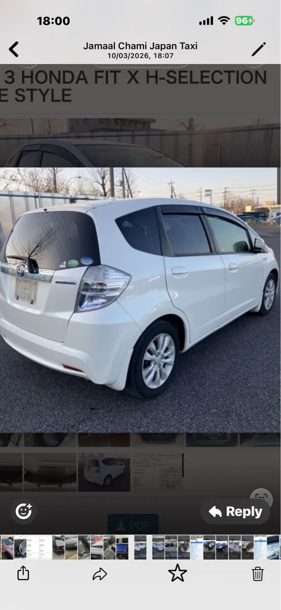 2013 Honda Fit 105000 KMS - Image 2