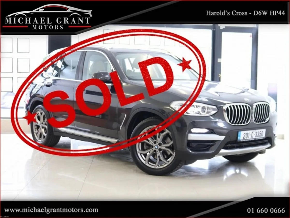 BMW X3 xDrive 20d xLine AUTOMATIC PANORAMIC SUNROO - Image 1