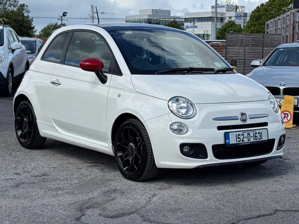 2015 Fiat 500 1.3D Sport Nct 06/27 Tax 06/26 - Image 1