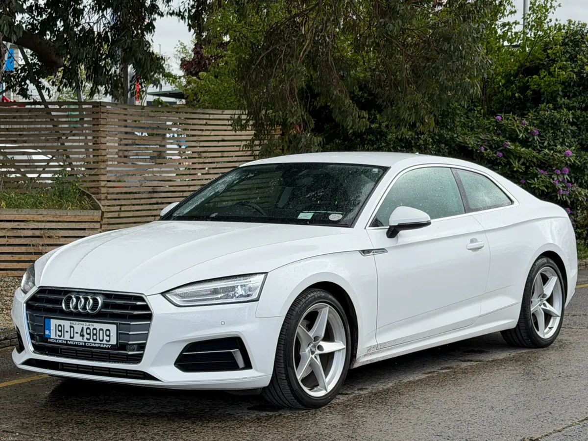 2019 Audi A5..BLACK LEATHER..2 KEYS - Image 1