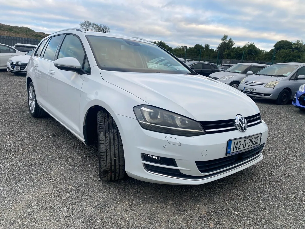Volkswagen Golf 2014 Estate with 3 months warranty - Image 2
